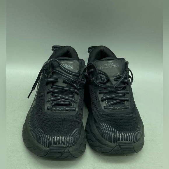 HOKA BONDI 7 WIDE (1110530-BBLC) All Black NWOB Men’s 7.5 2E or Women’s 9.5 2E - Picture 6 of 15